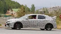 Spyshot de la Honda Civic Type R 2018
