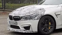 BMW M4 facelift spy photo