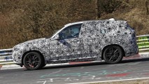 Yeni BMW X3 Nürburgring'de kamuflajlı görüntülendi