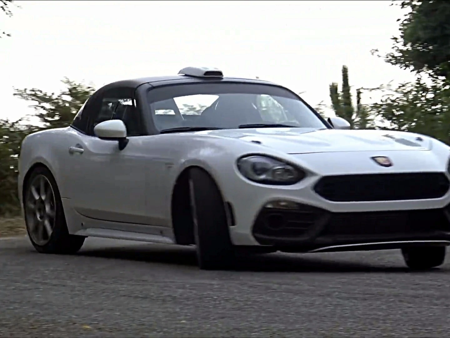 Abarth 124 R Gt Rally Car Does Not Disappoint In Action