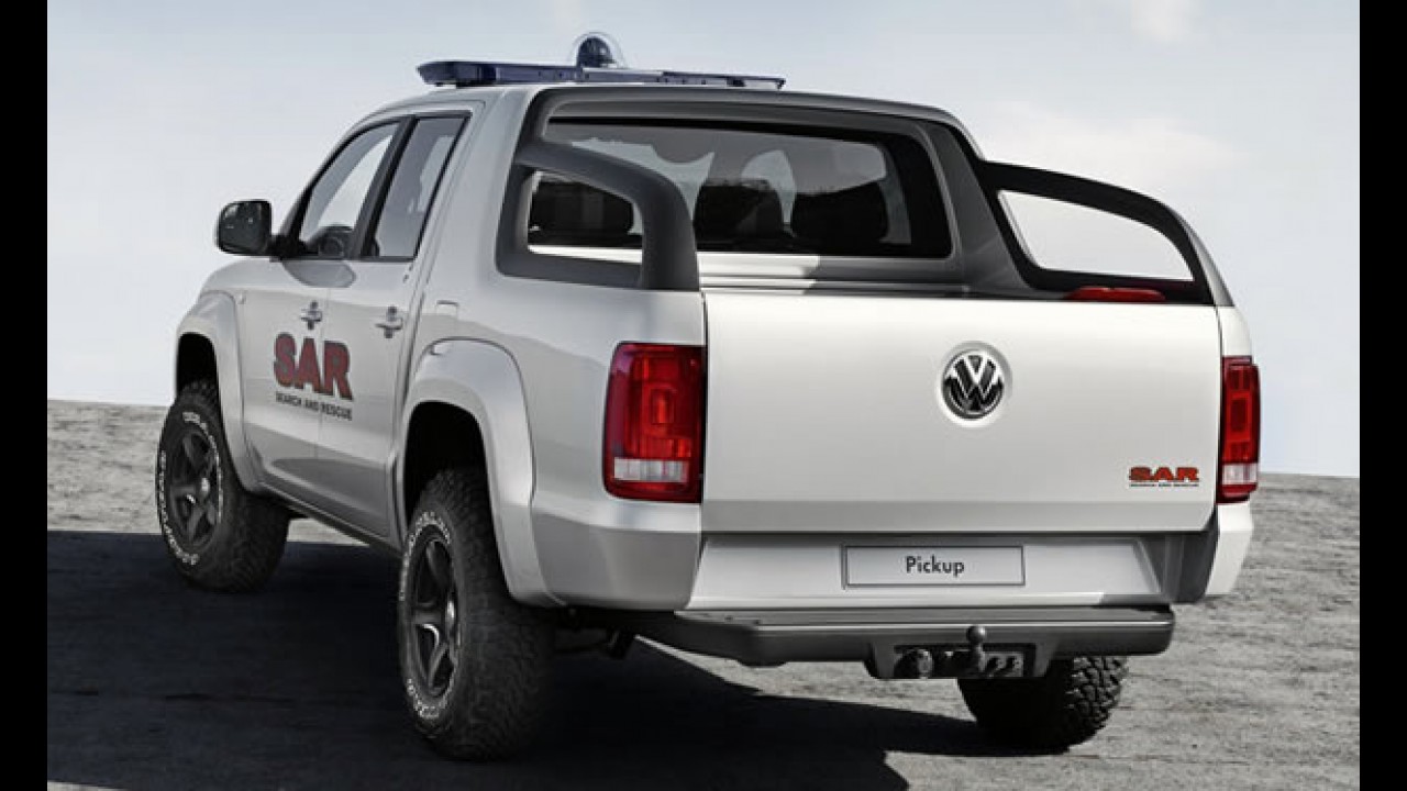 Nova Amarok será carro oficial do Rally Dakar - Pick-up chega ao Brasil em março