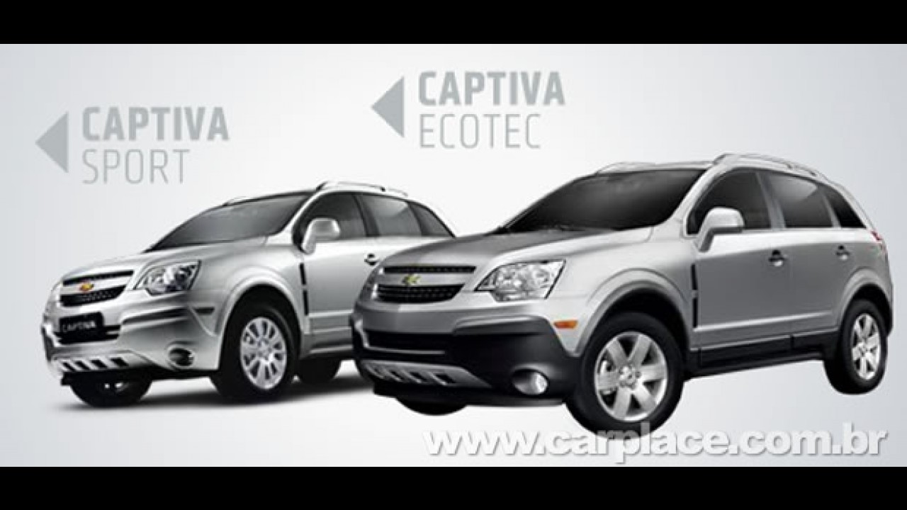 Captiva 2010 já aparece no site da Chevrolet com pequenas novidades - Preço parte de R$ 86.990
