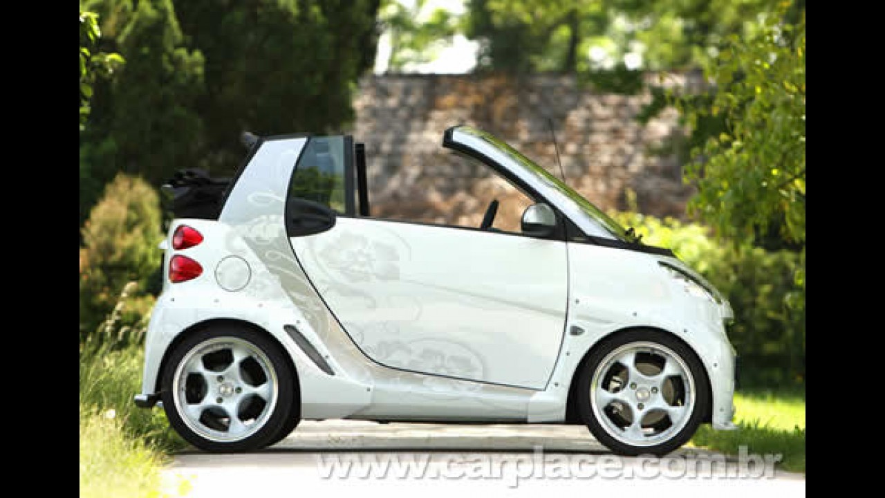 Preparadora esportiva Konigseder mostra versão tunada do "smart fortwo"