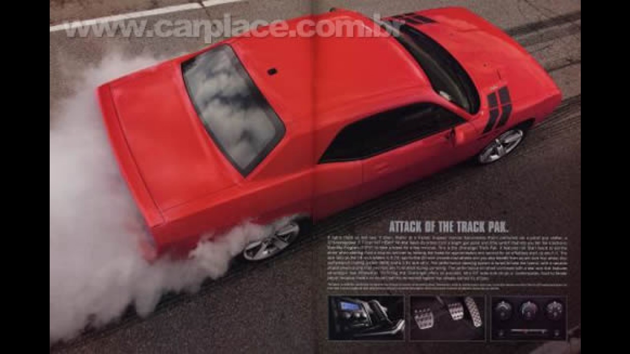 Catálogo do Dodge Challenger 2009 vaza na internet - Preços são revelados
