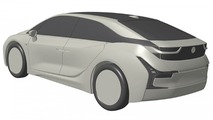 Possible BMW i5 patent image