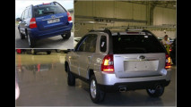 Ungetarnter Kia Sportage