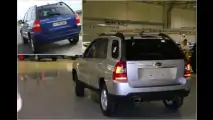 Ungetarnter Kia Sportage