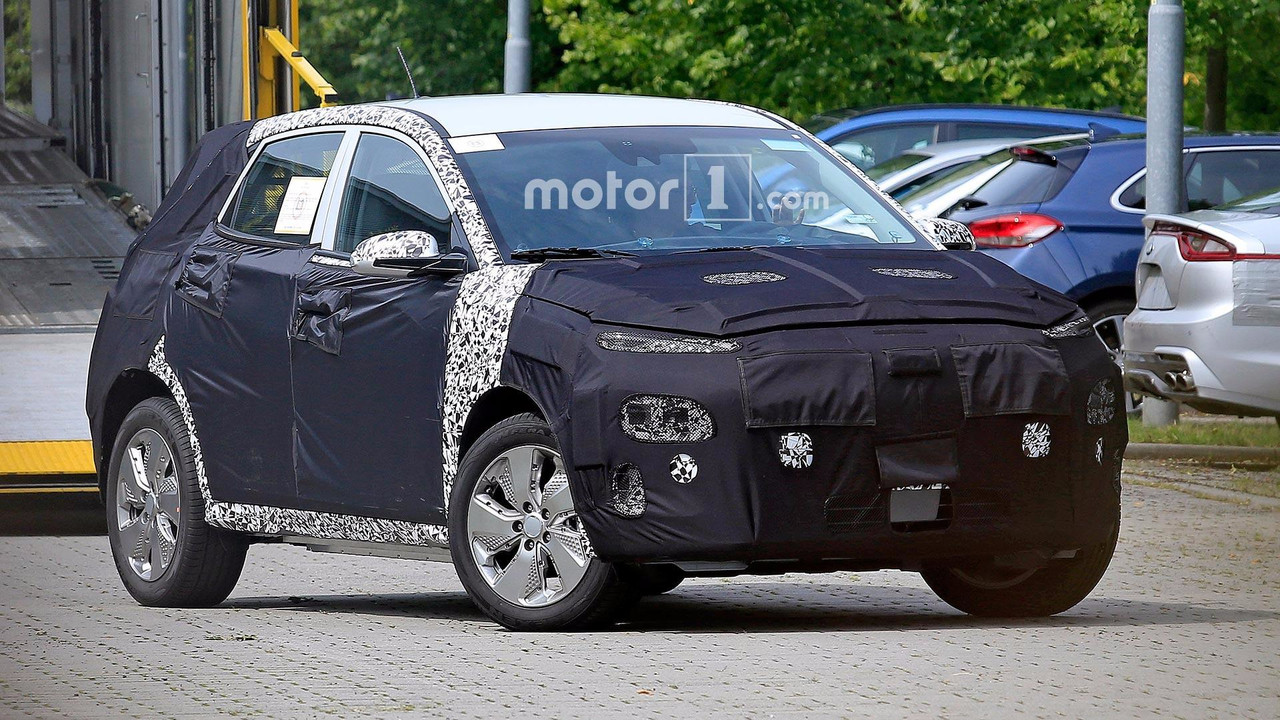 Hyundai Kona eléctrico fotos espía