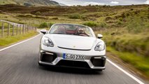 Porsche 718 Spyder (2019) in the test