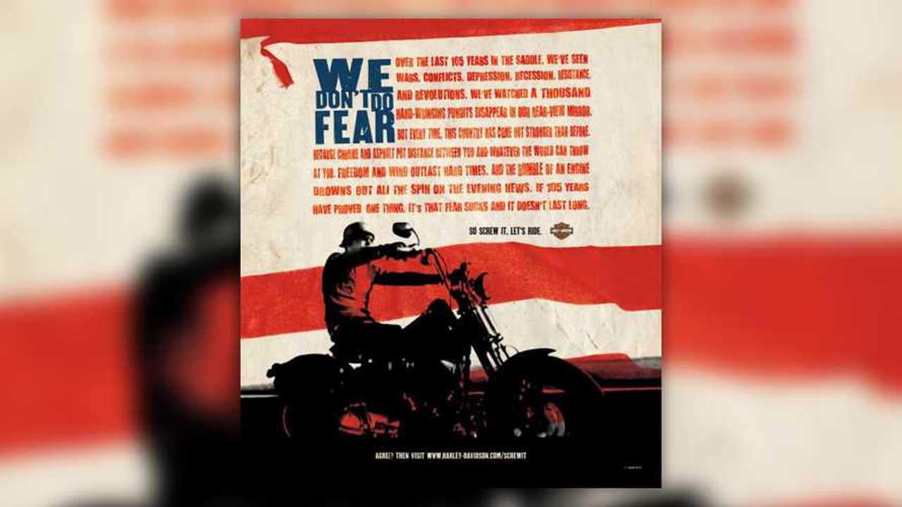 Harley Screw It Ad Feature