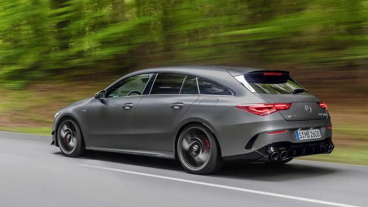 Mercedes Amg Cla 45 Shooting Brake Drift Mode Bis Zu 421 Ps Update