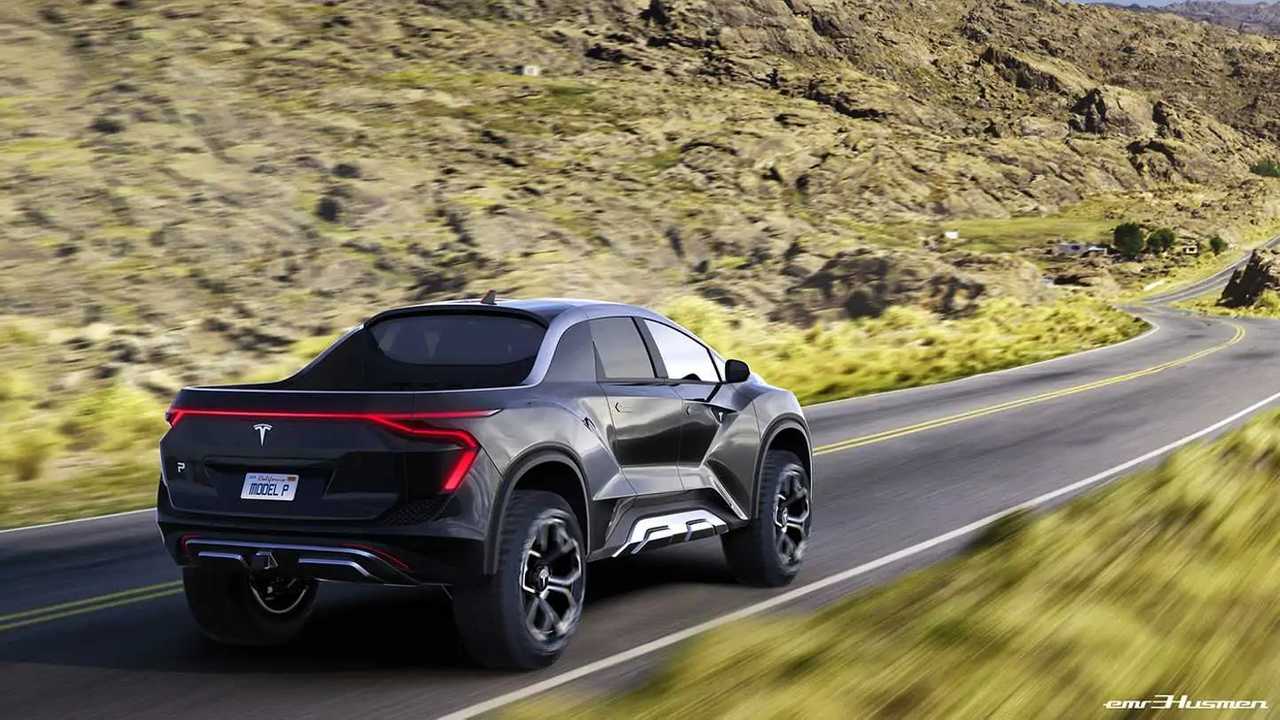 Tesla PIckup renderképek
