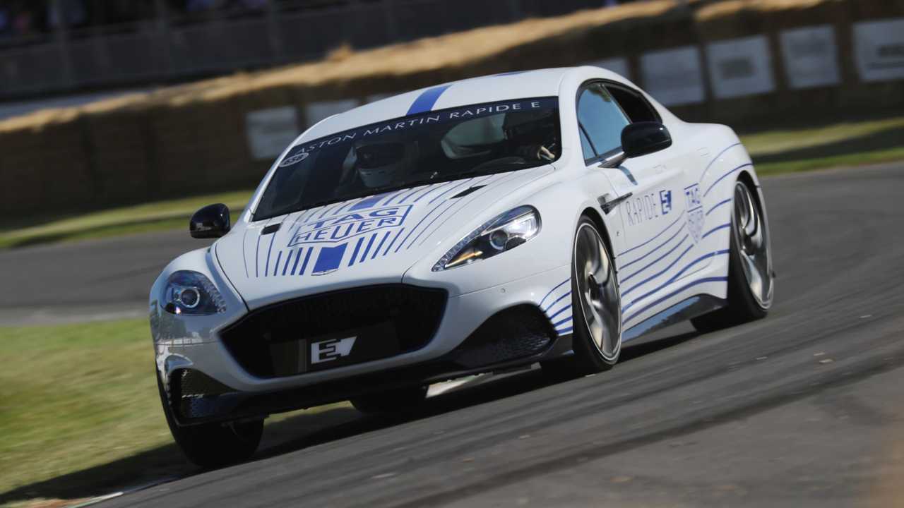 Aston Martin Rapide E at 2019 Goodwood Festival of Speed