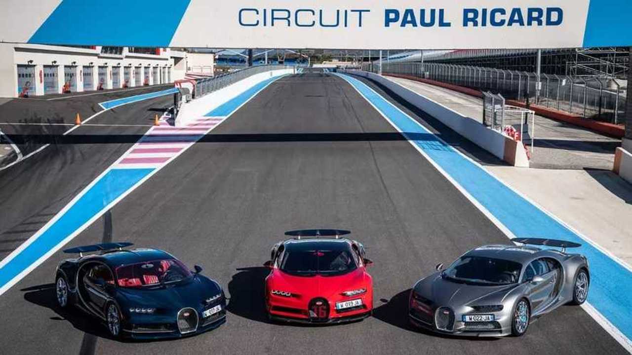 Bugatti Chiron Circuit Paul Ricard