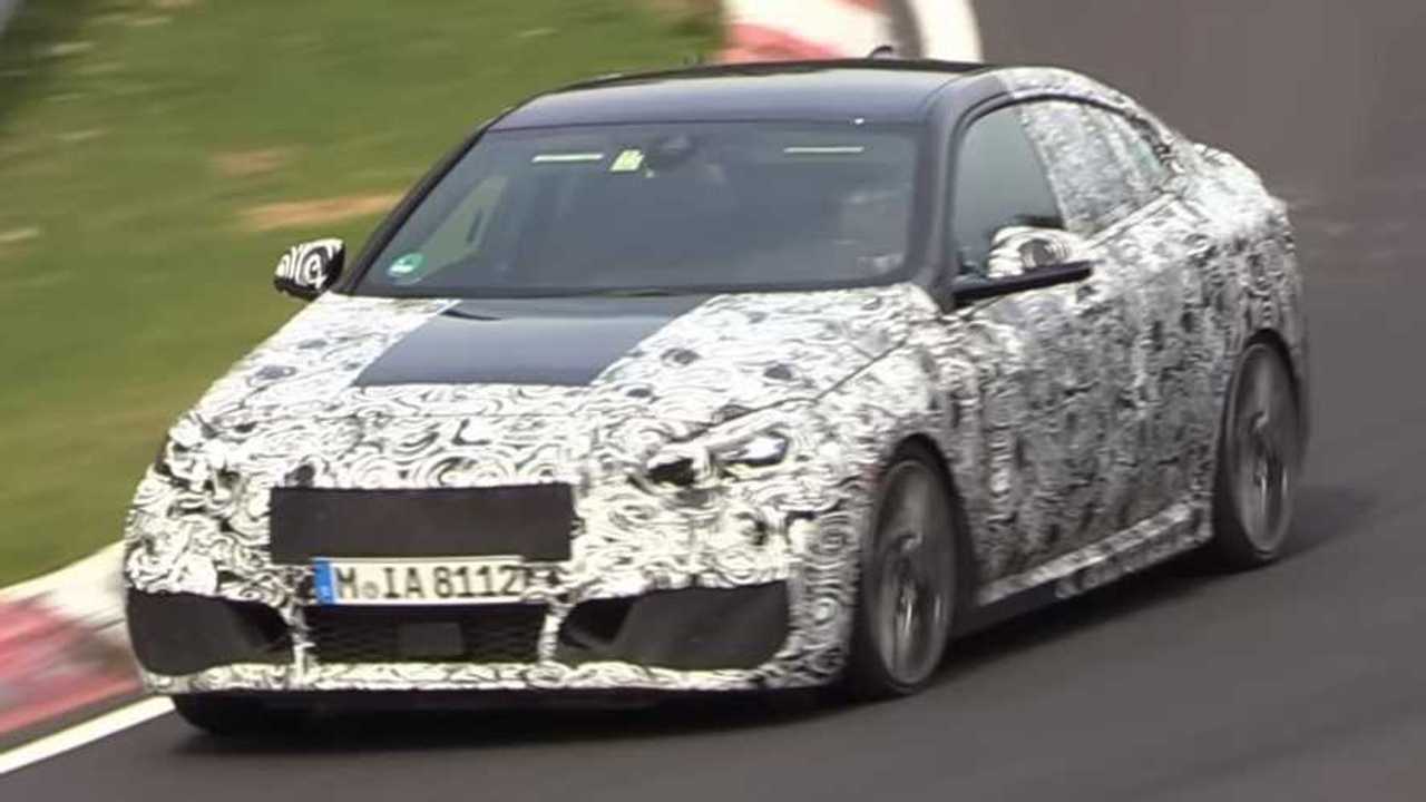 BMW M235i screenshot from spy video