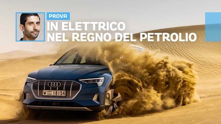 Audi e-tron, com’è guidare un’elettrica dove nasce l'oro nero