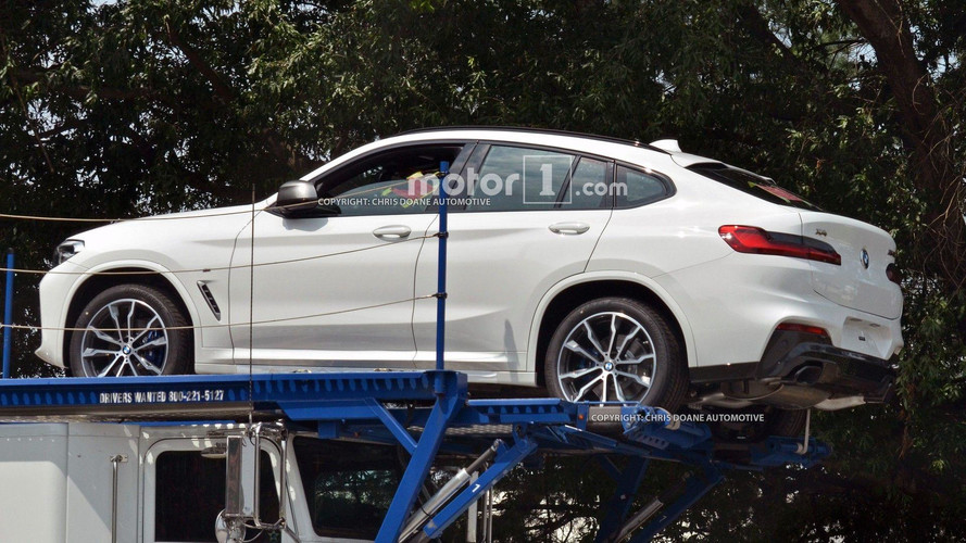 BMW X4 Spied Completely Uncovered