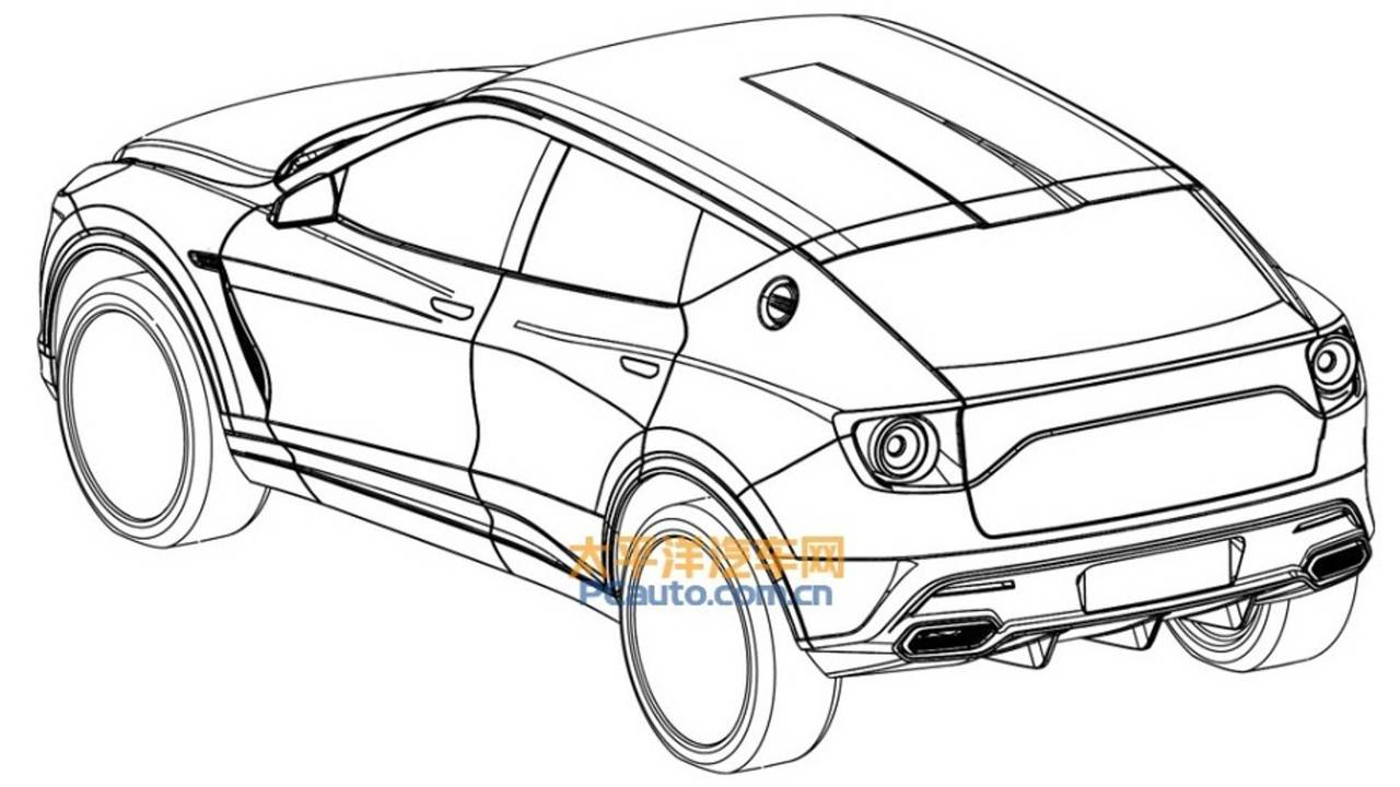 Lotus SUV leaked patent images