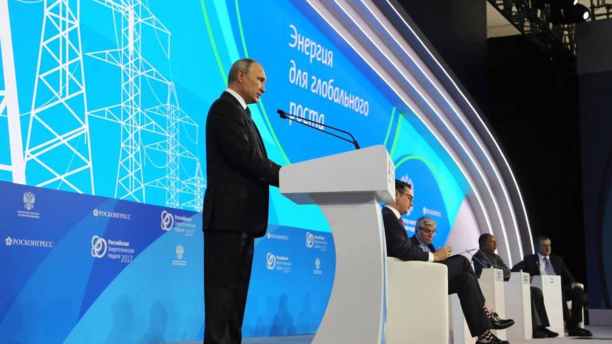 Vladimir Putin's speech at the Russian Energy Week