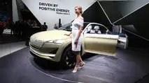 Skoda Vision E Concept live in Frankfurt