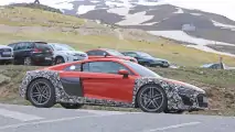 Audi R8 Facelift erwischt