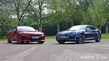 Essai comparatif - Kia Stinger GT / Audi S5 Sportback (2018)