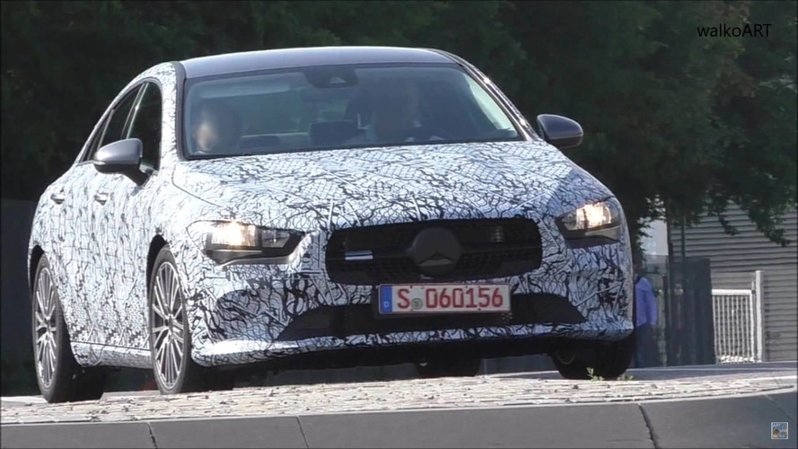 2019 Mercedes CLA Kamuflajlı Fotoğraflar