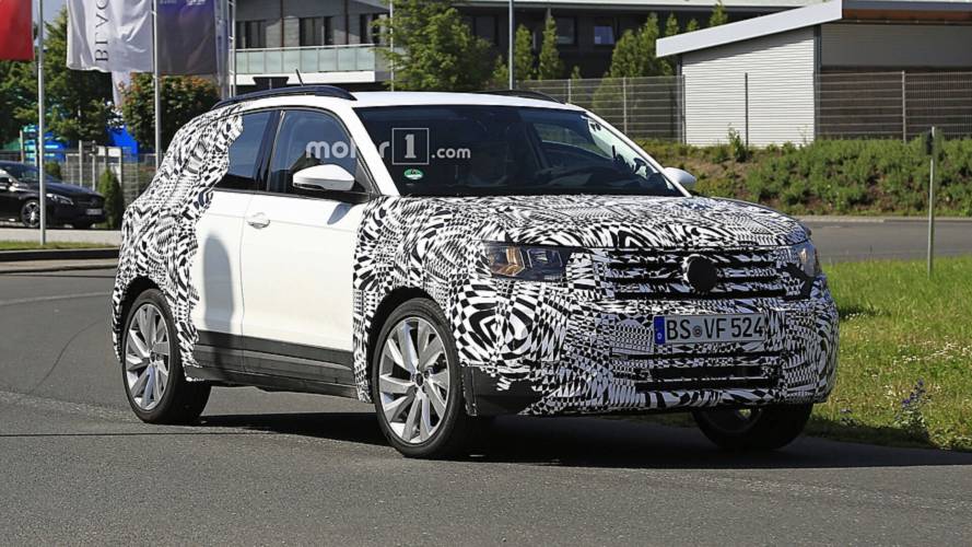 Volkswagen T-Cross 2019 - Novos flagras