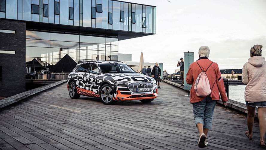 Audi E-Tron in Copenhagen