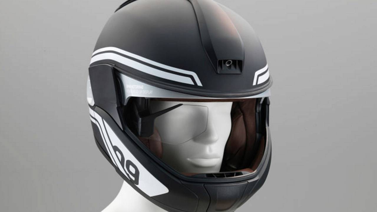 BMW Motorrad Unveils Connected Ride Concept, Helmet HUD, and Laser Light