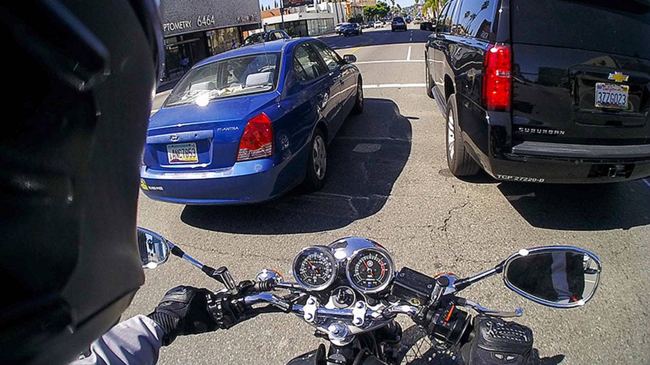 Learning How to Lane Split in One of America's Most Congested Cities