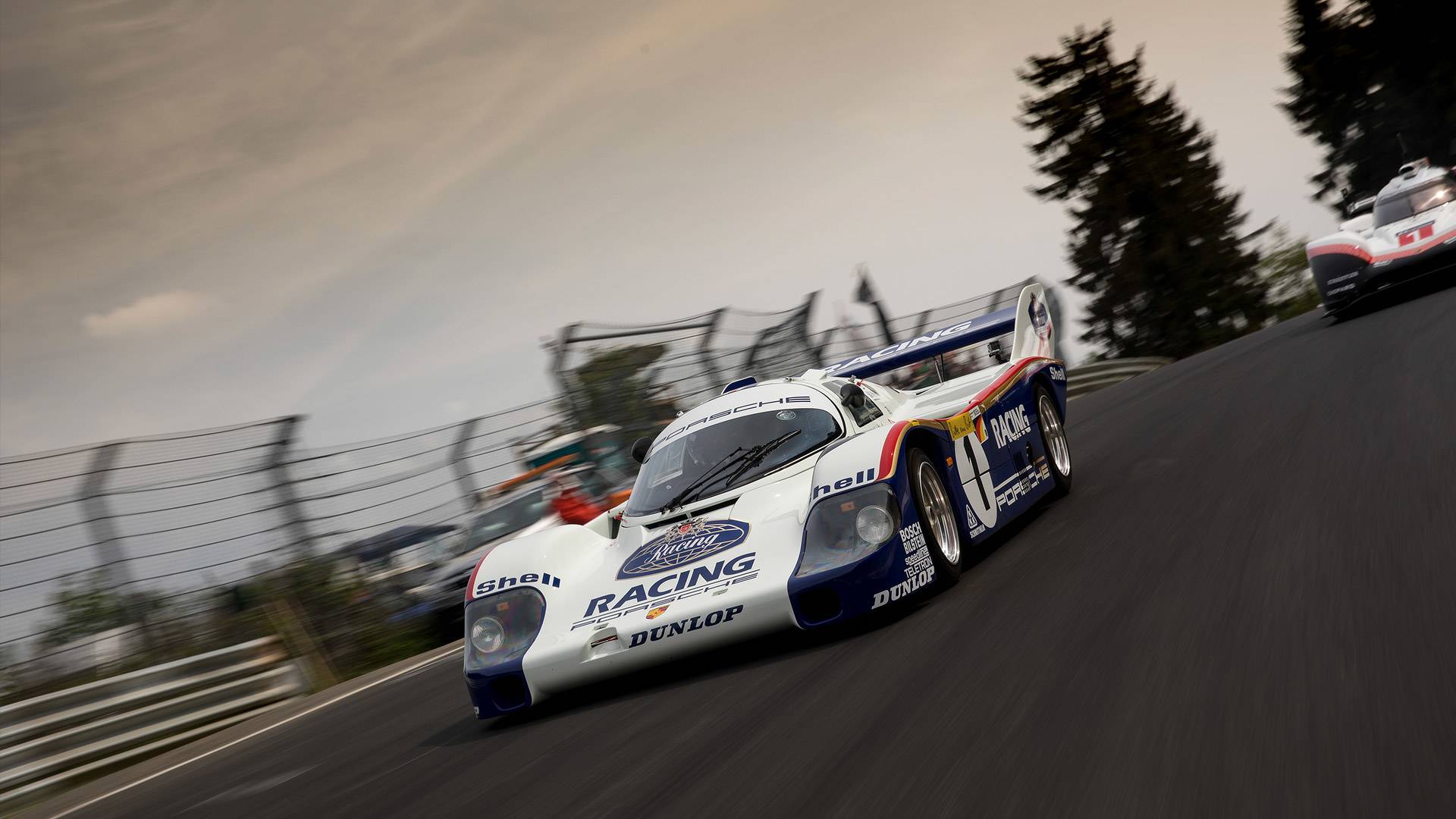 Porsche 956 C 919 Hybrid Evo Driven Together At The Nurburgring