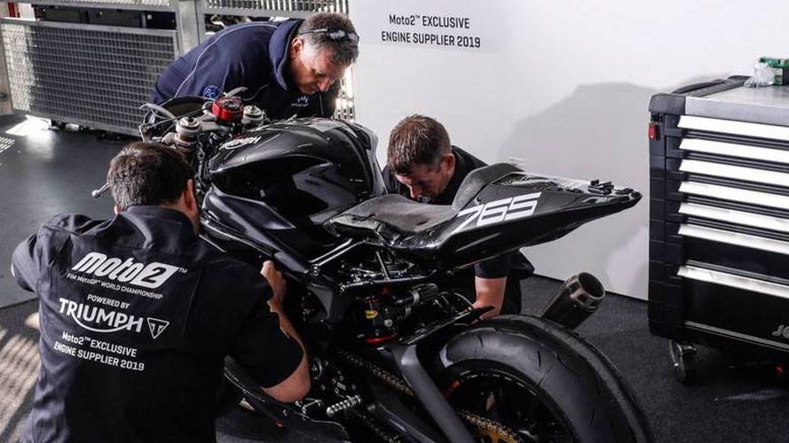Test Triumph Moto2 Motorland Aragón
