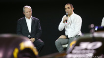 (L to R): Jerome Stoll, Renault Sport F1 President with Cyril Abiteboul, Renault Sport F1 Managing Director