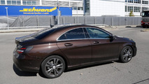 2016 Mercedes-Benz CLA facelift spy photo