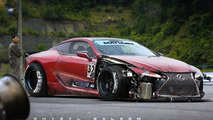 Lexus LC 500 drift car render