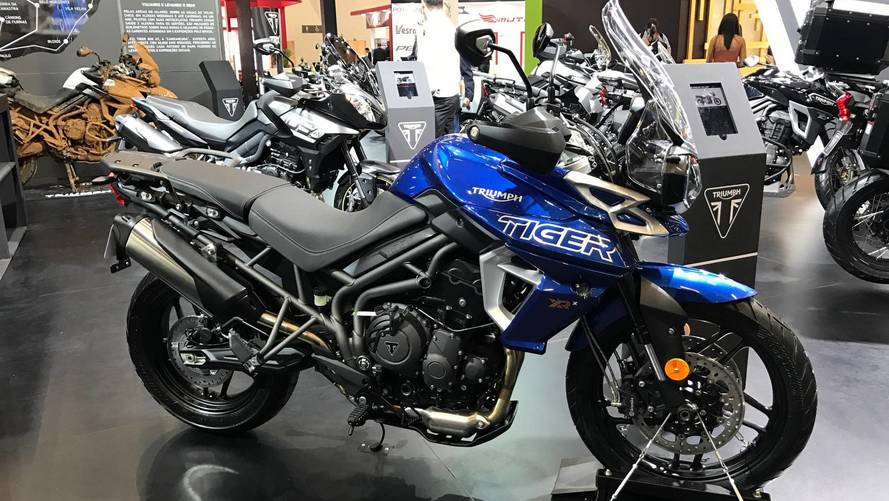 Salão Duas Rodas - Triumph apresenta Tiger 800 renovada