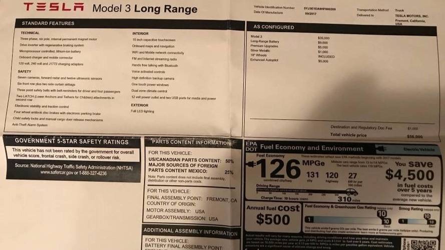 Annonce Tesla Model 3 d'occasion