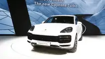 2018 Porsche Cayenne Turbo live in Frankfurt