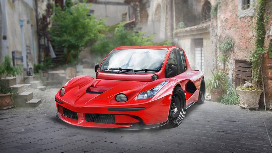LaFerrari and Fiat Multipla mashup