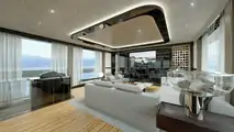 Porsche Design Dynamiq GTT 115 Hybrid superyacht