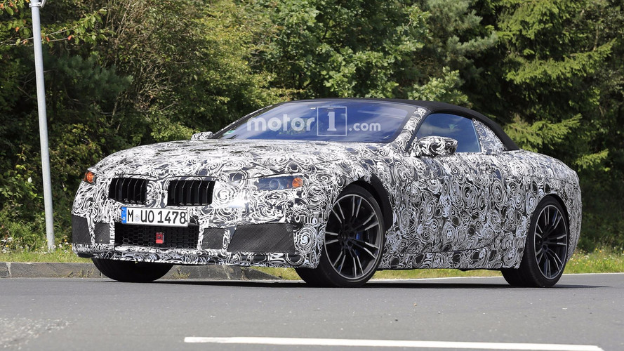 BMW M8 Cabrio 2018: fotos espía