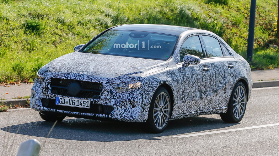 2019 Mercedes A-Class Sedan spy photo
