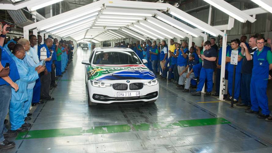 Last BMW 3 Series Sedan built at Rosslyn factory in South Africa