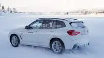2019 BMW X3 plug-in hybrid spy photo