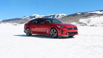 2018 Kia Stinger Ice Driving
