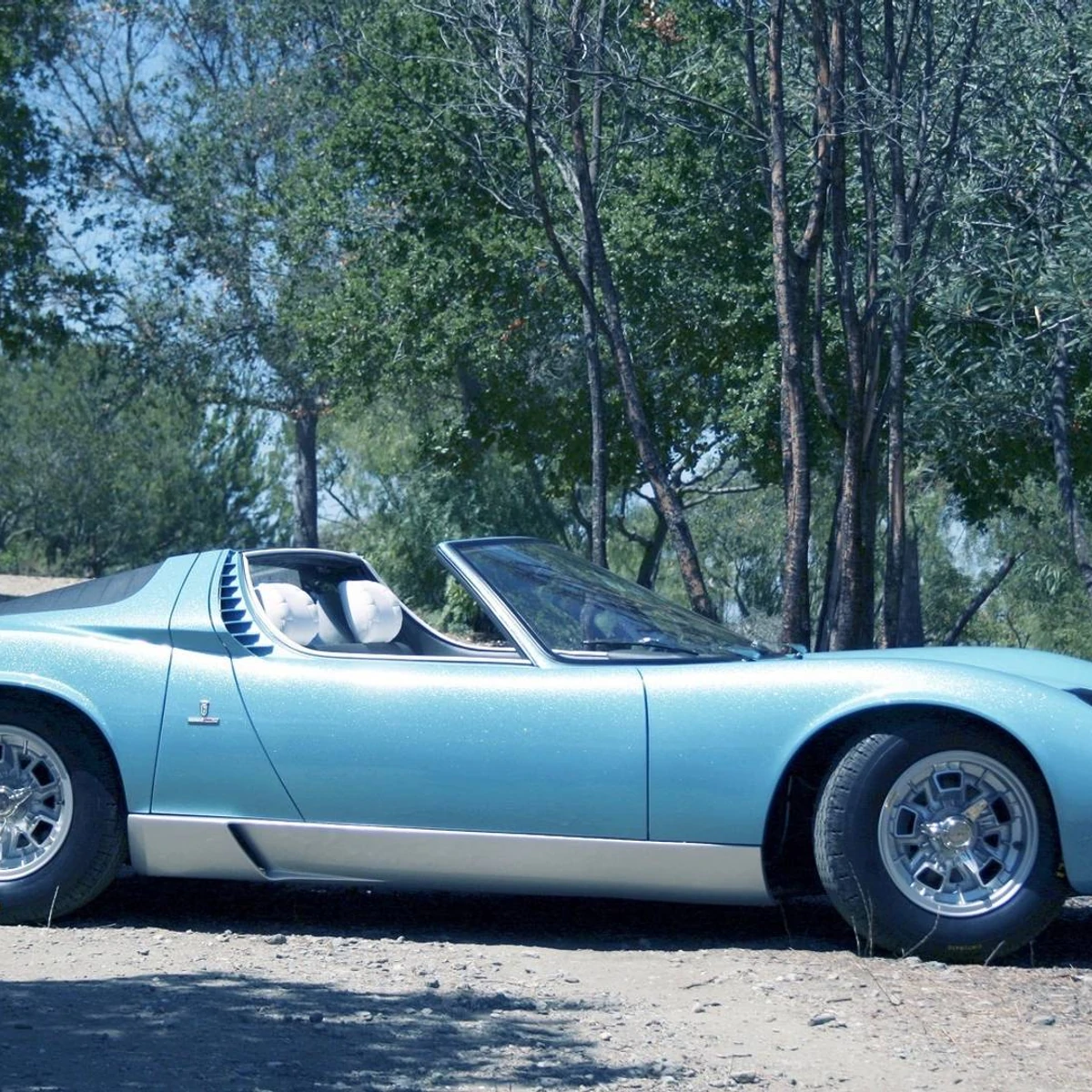 Meet The World's Only Lamborghini Miura Roadster