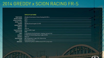 2014 GREDDY x Scion Racing FR-S  31.10.2013