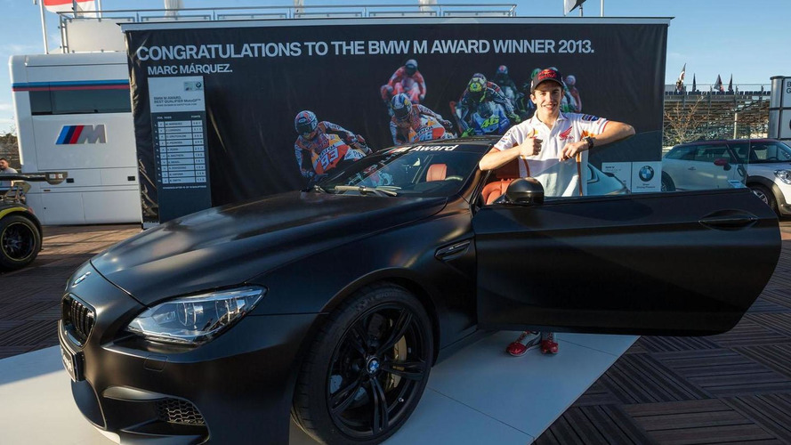 Custom BMW M6 Coupe for MotoGP champ Marc Marquez 11.11.2013