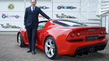 Newly appointed Lotus CEO Jean-Marc Gales